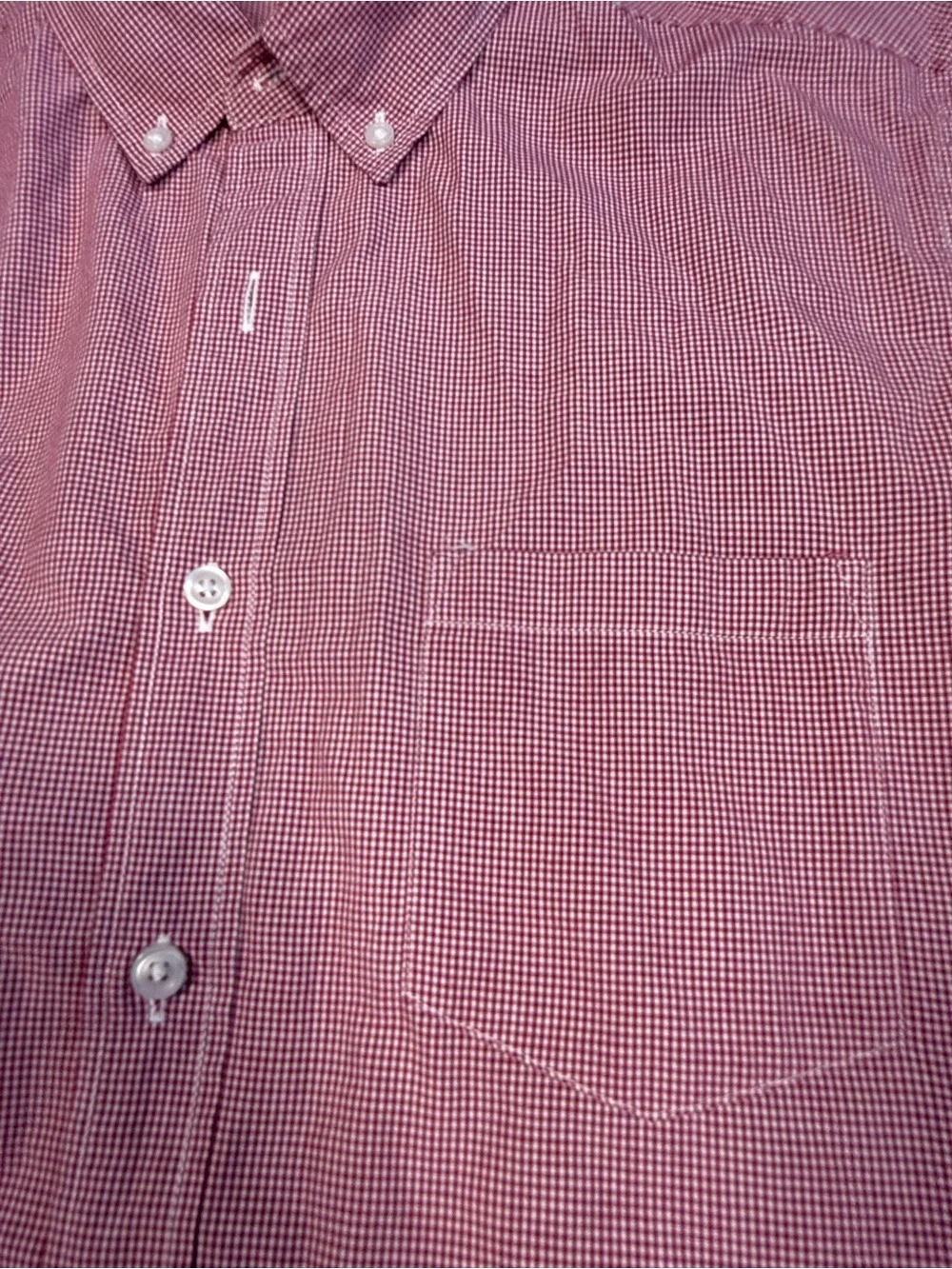 J. Crew Men's Pink Long-Sleeve Button-Down Shirt